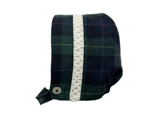 Green Tartan Plaid Romper